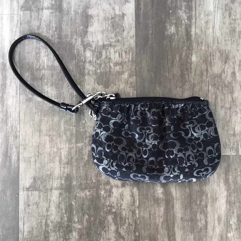 Coach Signature Wristlet